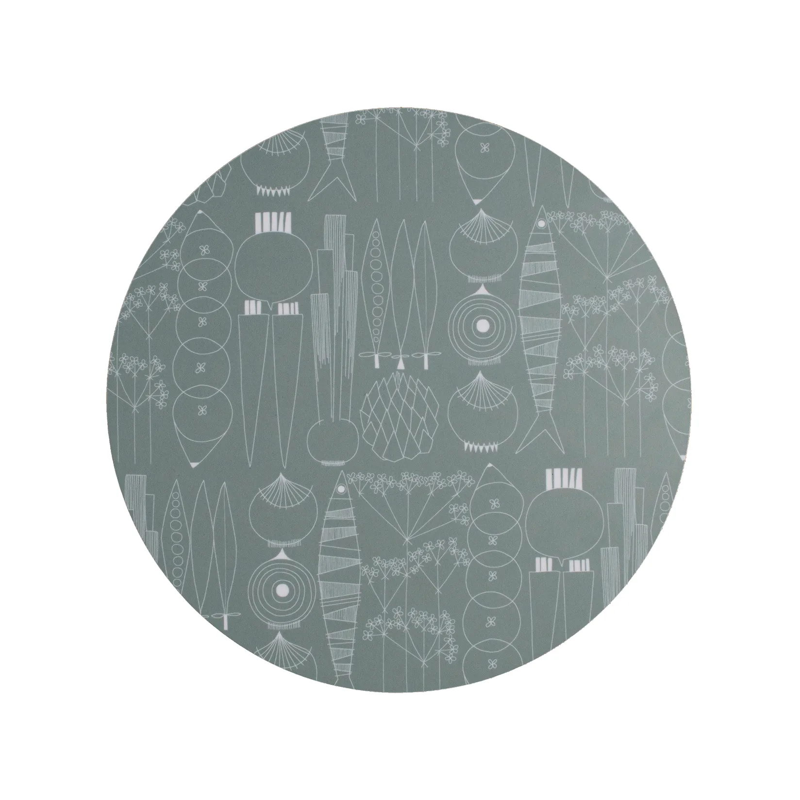 Picknick trivet Ø21 cm, 绿色-灰色 Almedahls