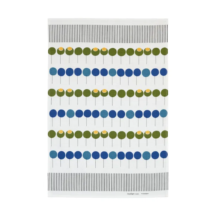 Pinnebär 厨房巾 47x70cm - 蓝色_绿色 - Almedahls