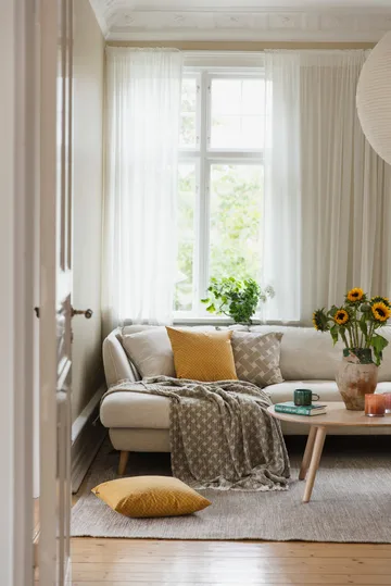 Prickruta 靠垫套47x47cm - 赭石色 - Almedahls