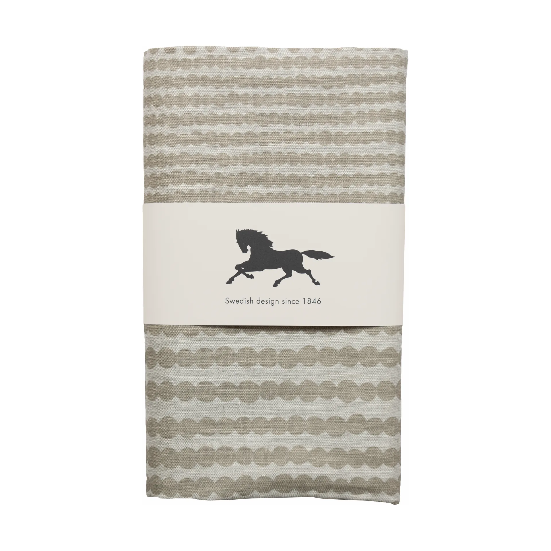 Pricktyg 桌布 145x250 cm, Natural-taupe Almedahls