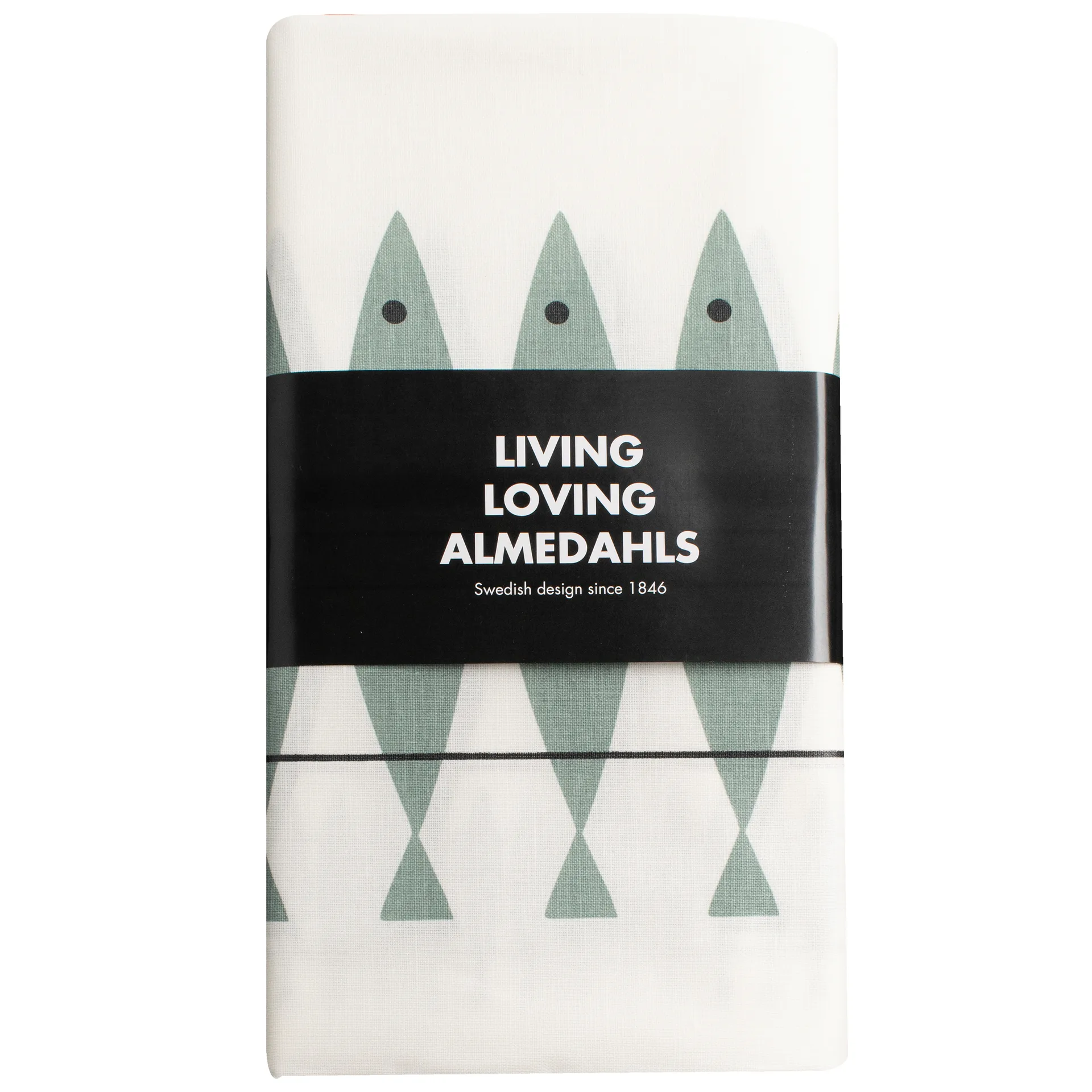 Sill 油布 145x220 cm, 绿色-灰色 Almedahls