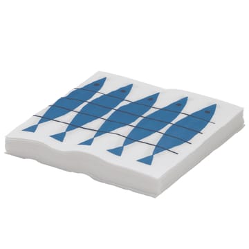 Sill paper napkin 20-pack - 蓝色-白色 - Almedahls
