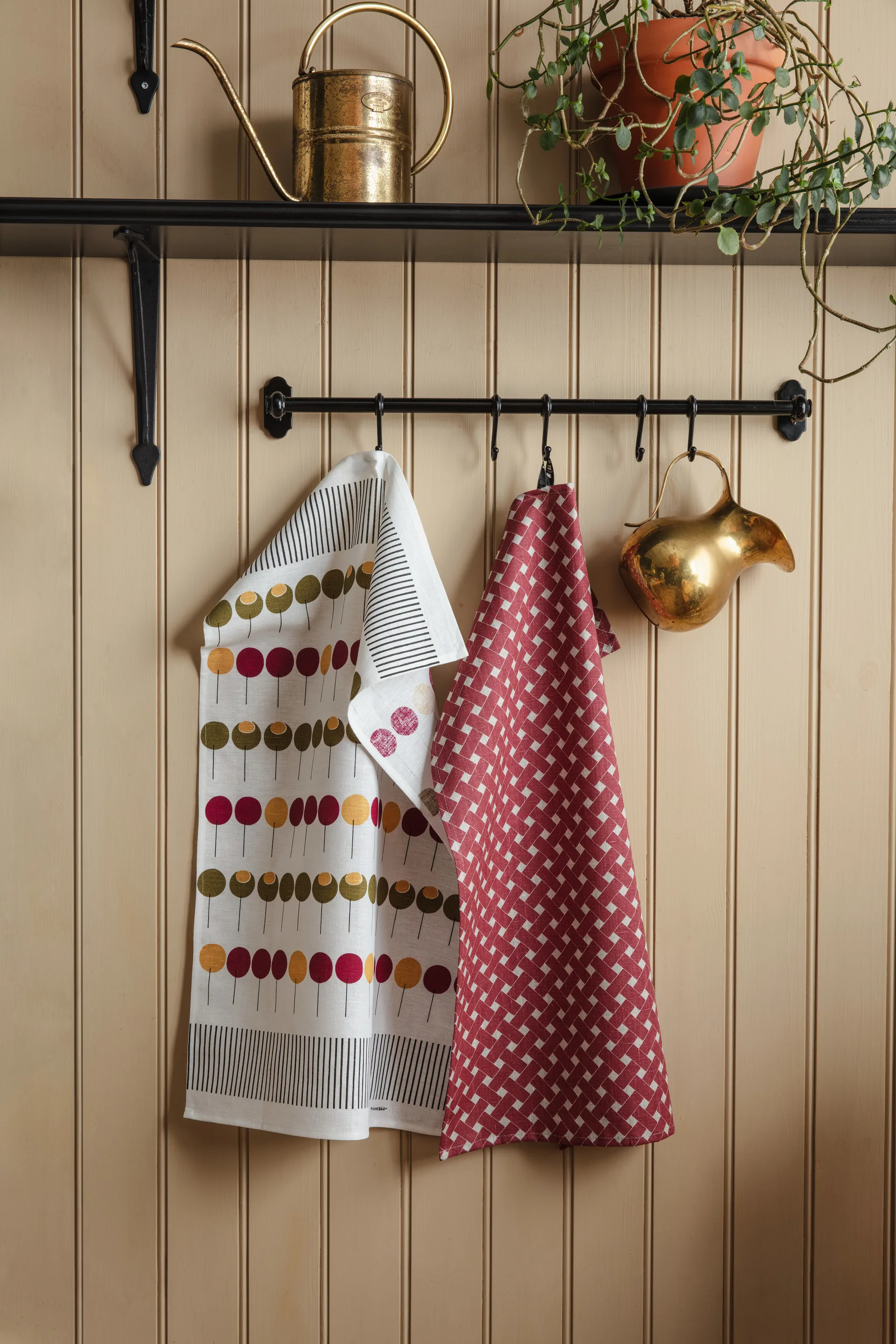 篮子 XL pot holder 23x23 cm, 原色/自然色 灰褐色 Almedahls