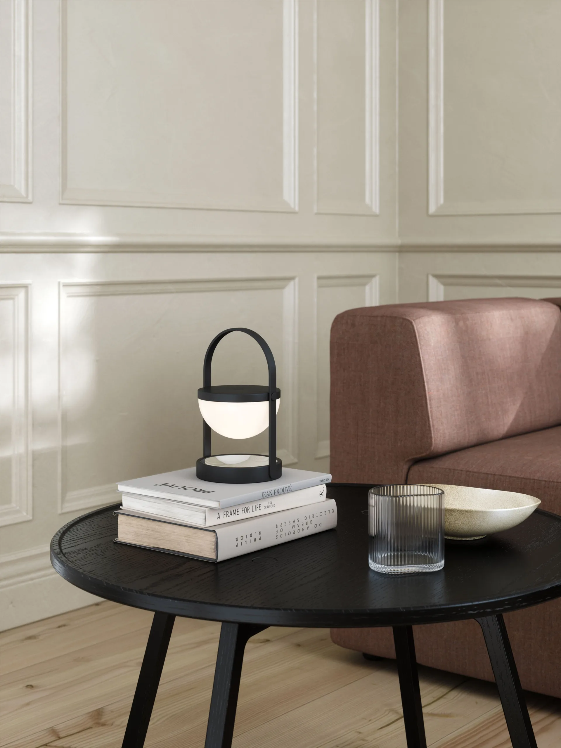 A-Flash 便携台灯22cm, 黑色 Andersen Furniture