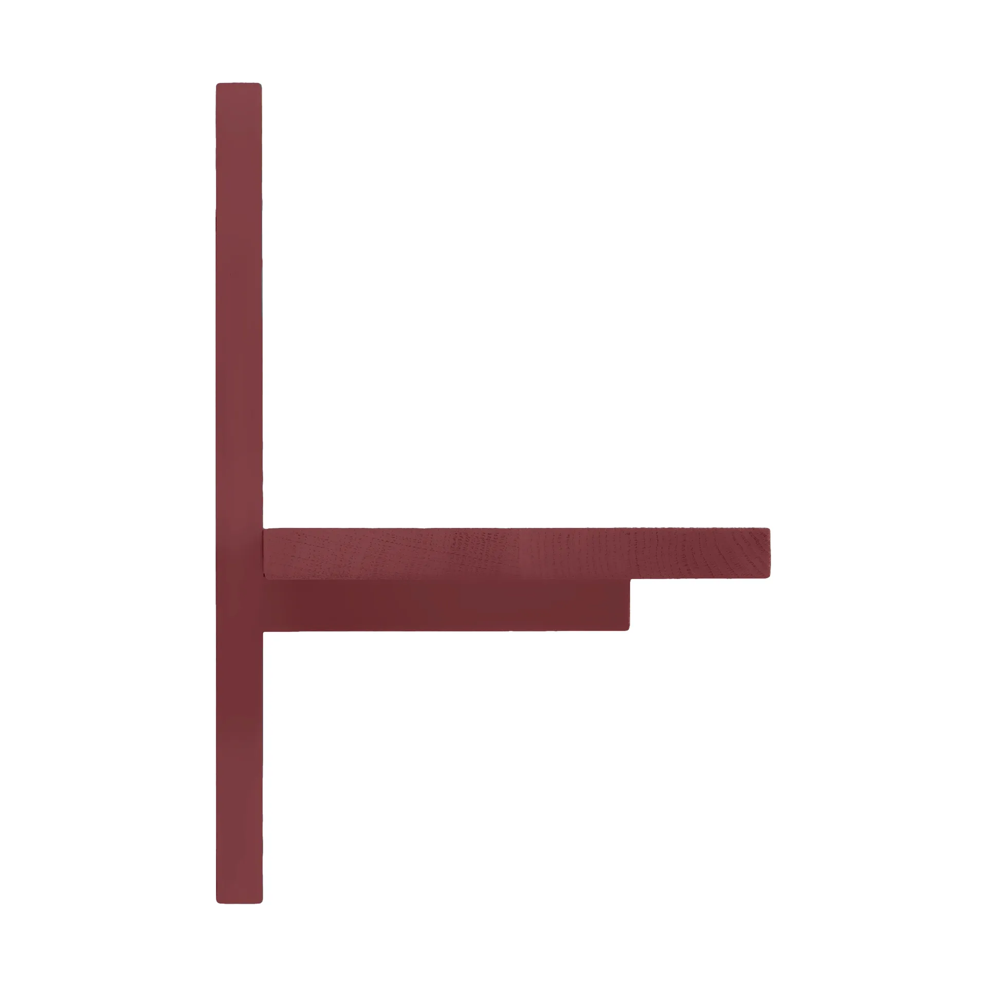 A-Light 架子 wall 架子 特别版本, Wine red 90x21x35 cm Andersen Furniture