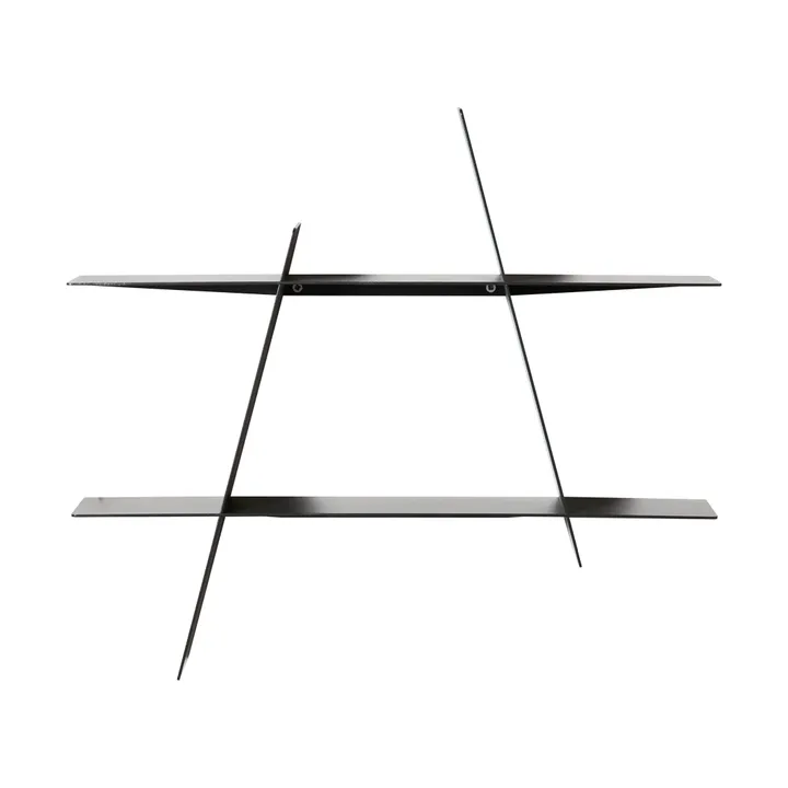 A-Shelf 墙面置物架 中号 52x9x46cm - 黑色 - Andersen Furniture