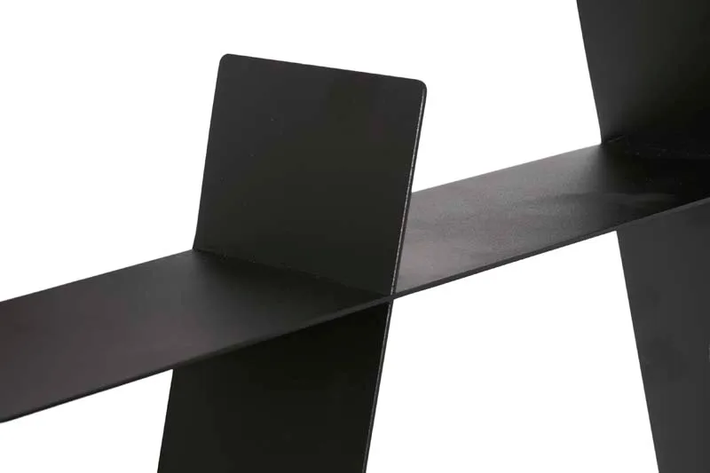 A-Shelf 墙面置物架 中号 52x9x46cm, 黑色 Andersen Furniture