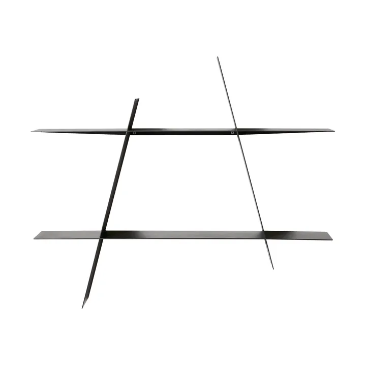 A-Shelf 墙面置物架 大号 78x12x67cm - 黑色 - Andersen Furniture