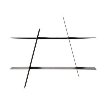 A-架子 wall 架子 大 78x12x67 cm - 黑色 - Andersen Furniture
