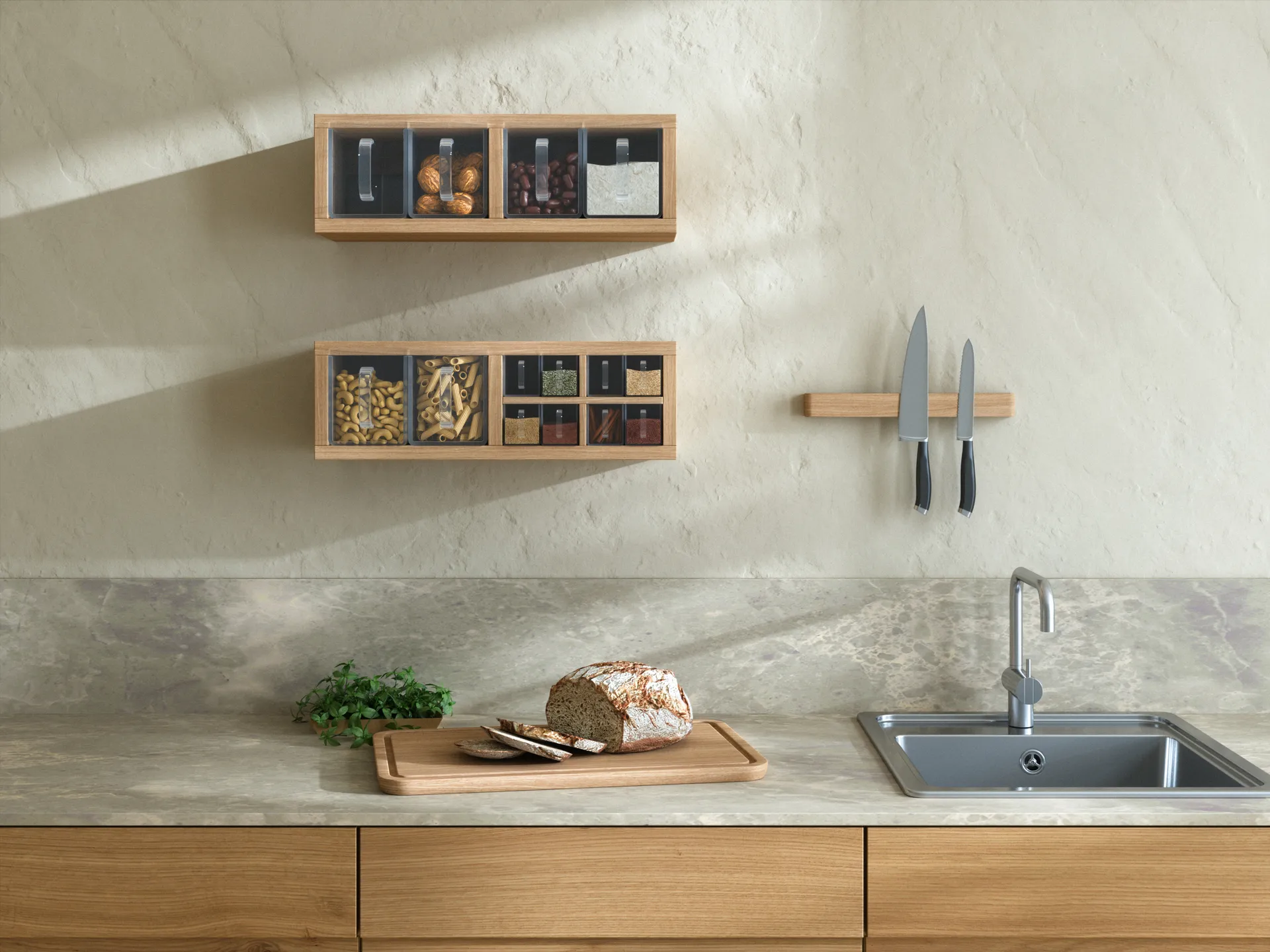 Andersen 磁条 32 cm, Oak Andersen Furniture