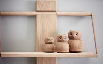 Andersen Owl wooden figure 小 - Oak - Andersen Furniture