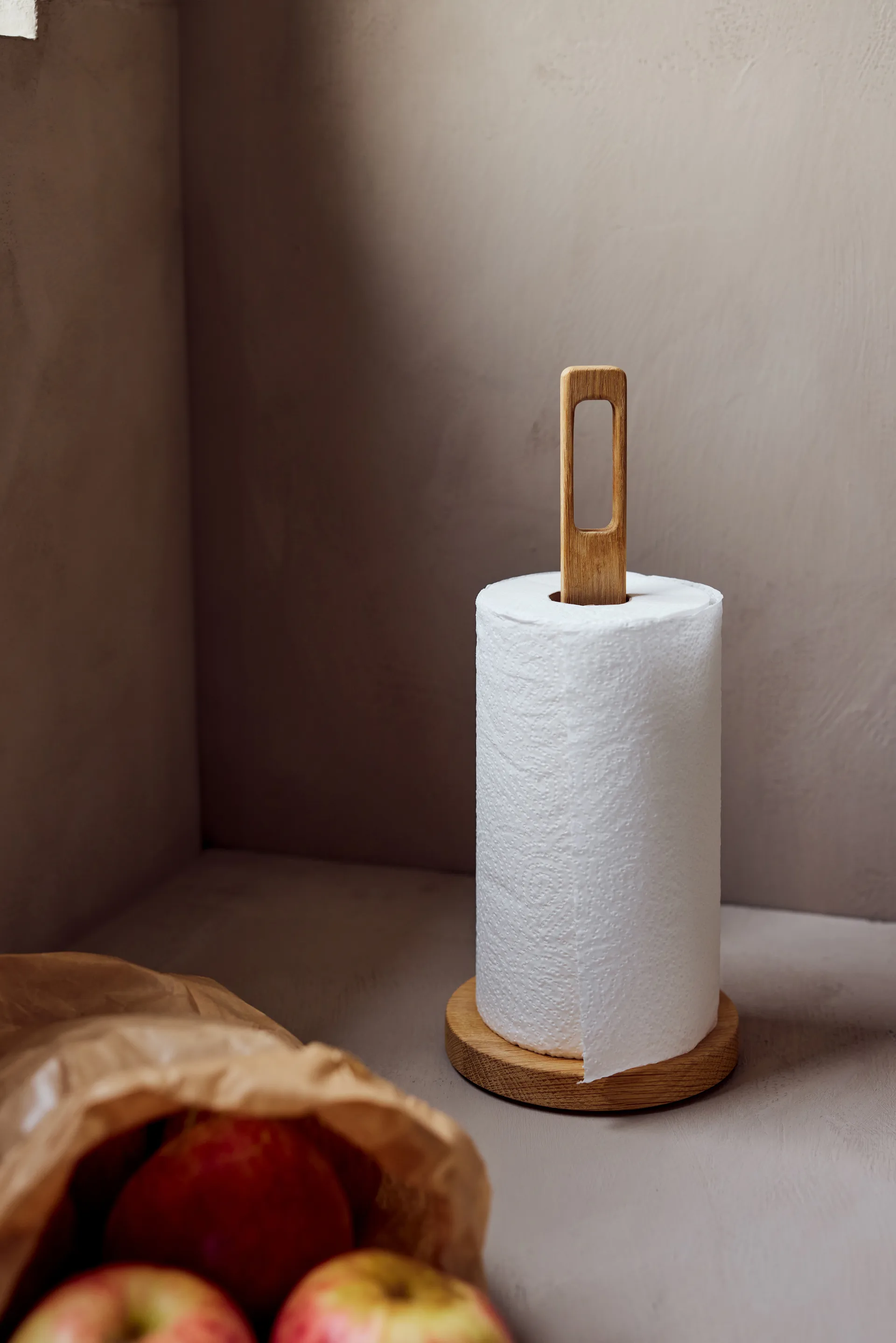 Andersen paper 毛巾 holder 33 cm, Oak Andersen Furniture