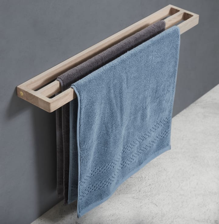 Andersen 毛巾 rack double 73,5 cm - Lacquered oak - Andersen Furniture