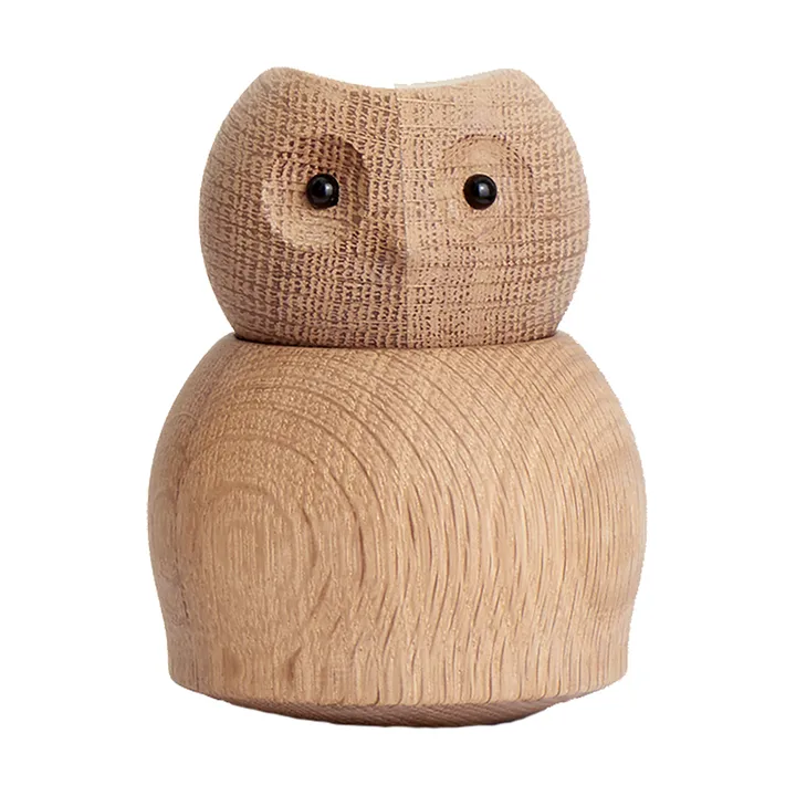 Andersen 猫头鹰木质摆件 中号 - 橡木色 - Andersen Furniture