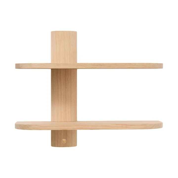 Bend 墙面置物架 - 橡木色_50x18x40cm - Andersen Furniture
