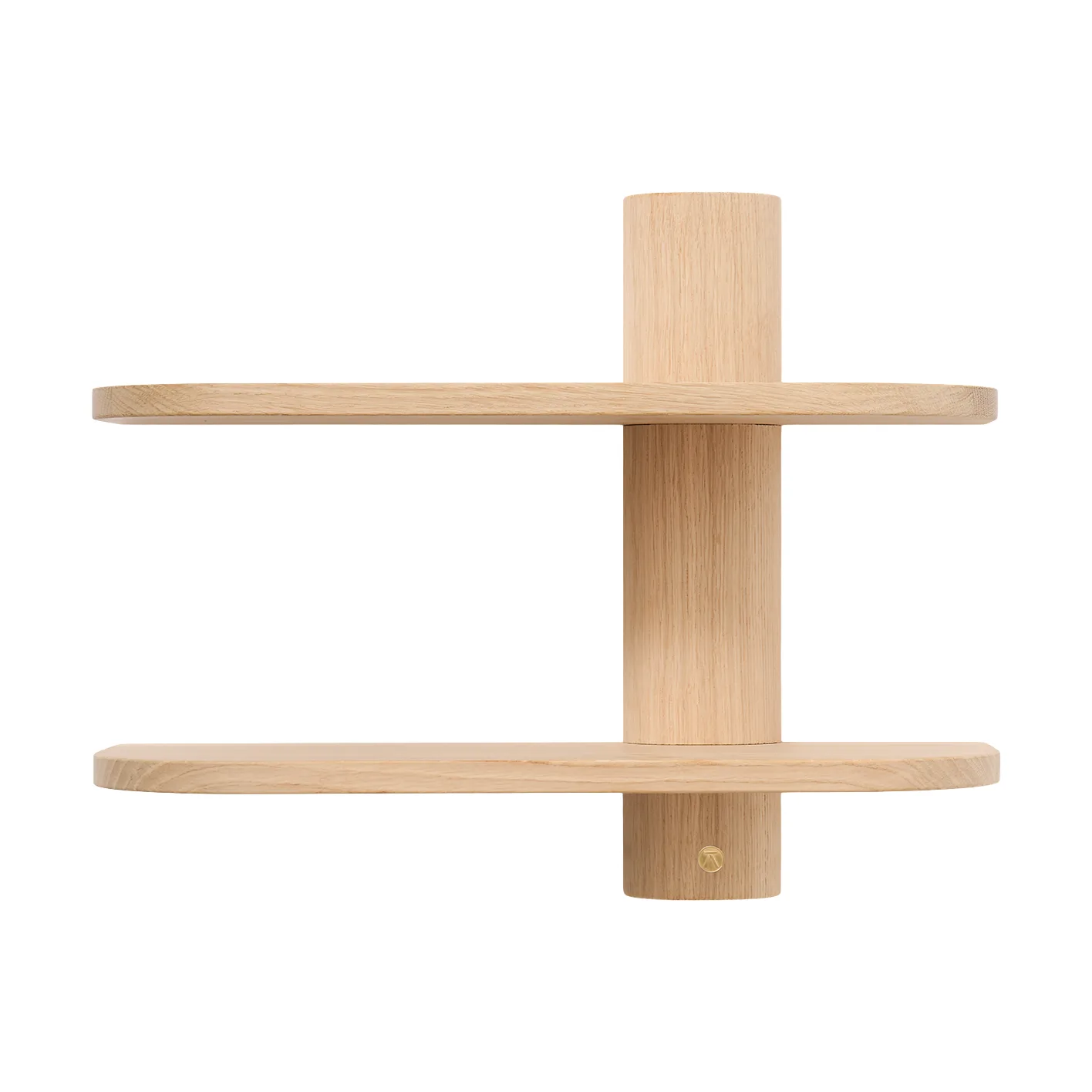 Bend 墙面置物架, 橡木色_50x18x40cm Andersen Furniture