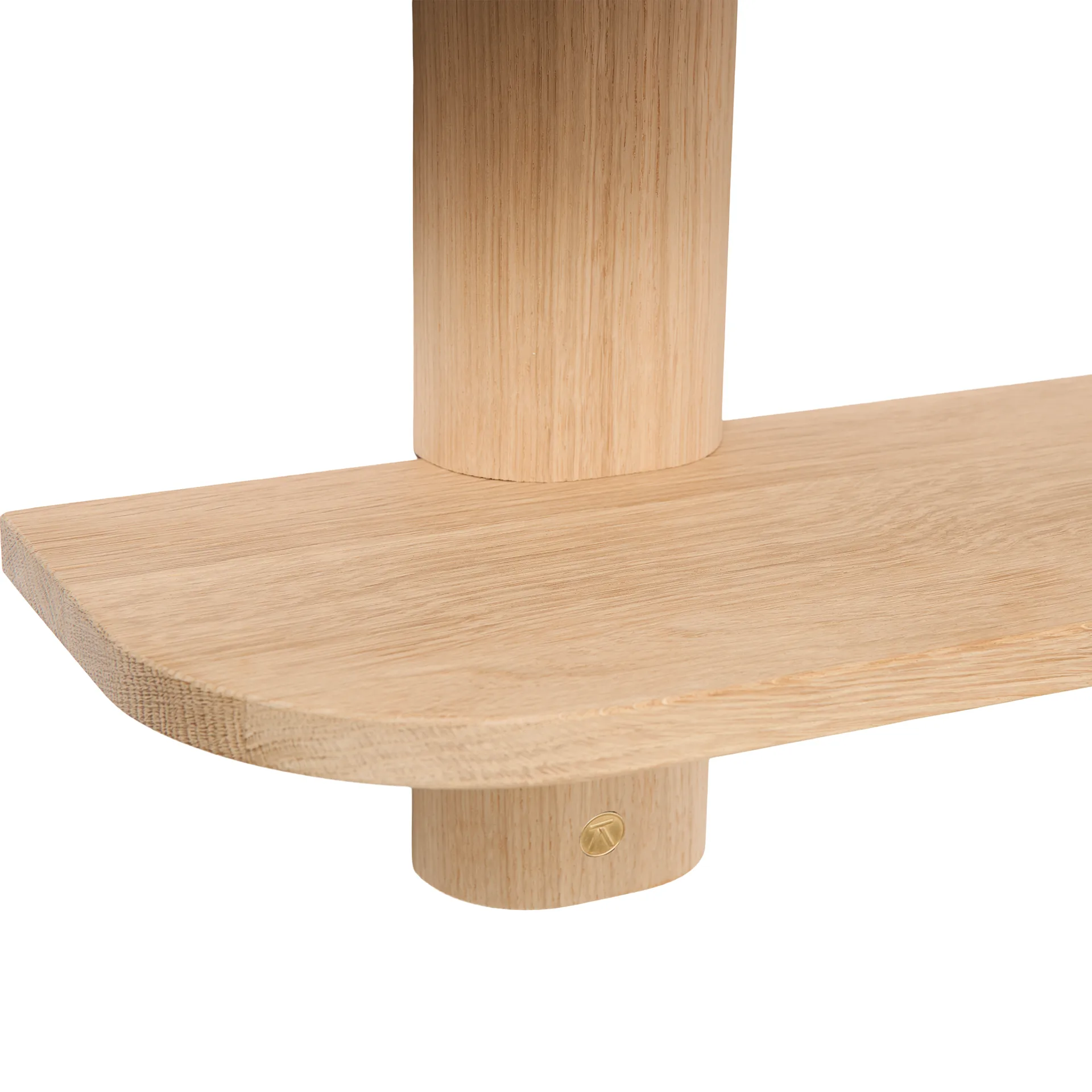 Bend 墙面置物架, 橡木色_50x18x40cm Andersen Furniture