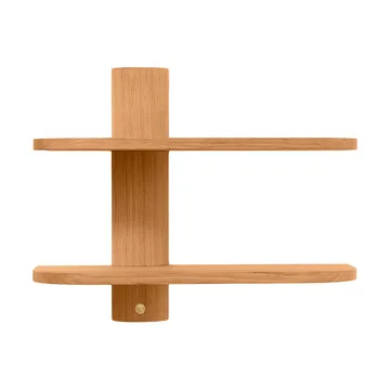 Bend 墙面置物架 - 天然涂油橡木_50x18x40cm - Andersen Furniture