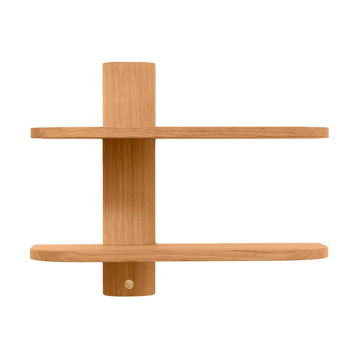 Bend 墙面置物架 - 天然涂油橡木_50x18x40cm - Andersen Furniture