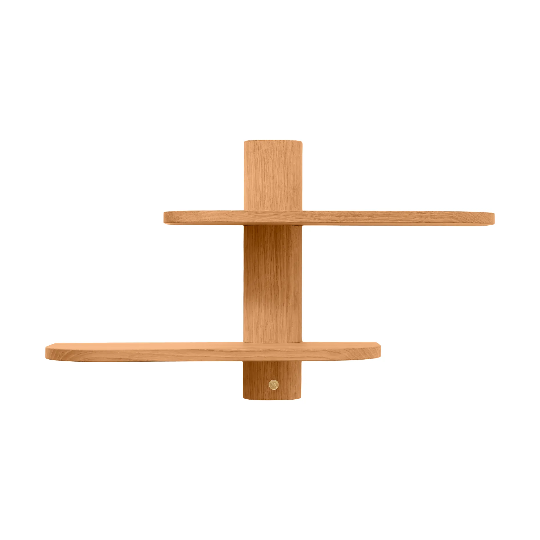 Bend 墙面置物架, 天然涂油橡木_50x18x40cm Andersen Furniture