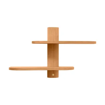 Bend 墙面置物架 - 天然涂油橡木_50x18x40cm - Andersen Furniture