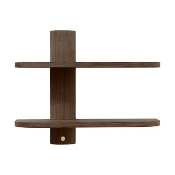 Bend 墙面置物架 - 烟熏涂油橡木_50x18x40cm - Andersen Furniture