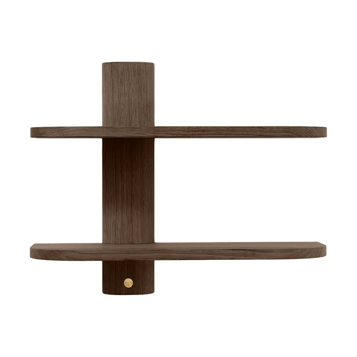 Bend 墙面置物架 - 烟熏涂油橡木_50x18x40cm - Andersen Furniture