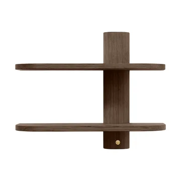 Bend 墙面置物架 - 烟熏涂油橡木_50x18x40cm - Andersen Furniture