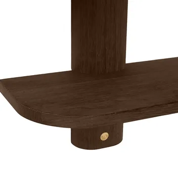 Bend 墙面置物架 - 烟熏涂油橡木_50x18x40cm - Andersen Furniture