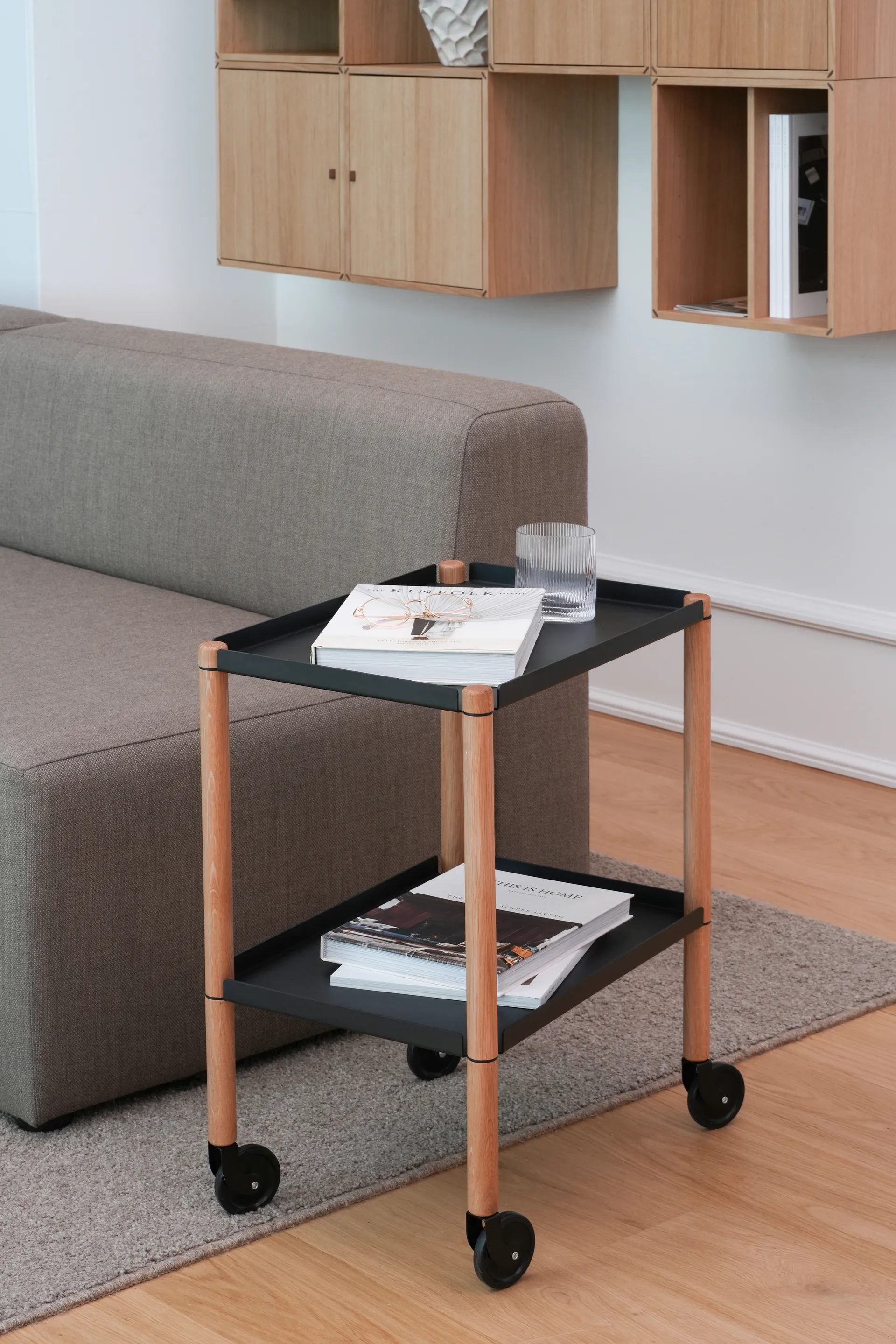 Connect 桌子, 油面橡木_黑色金属 Andersen Furniture