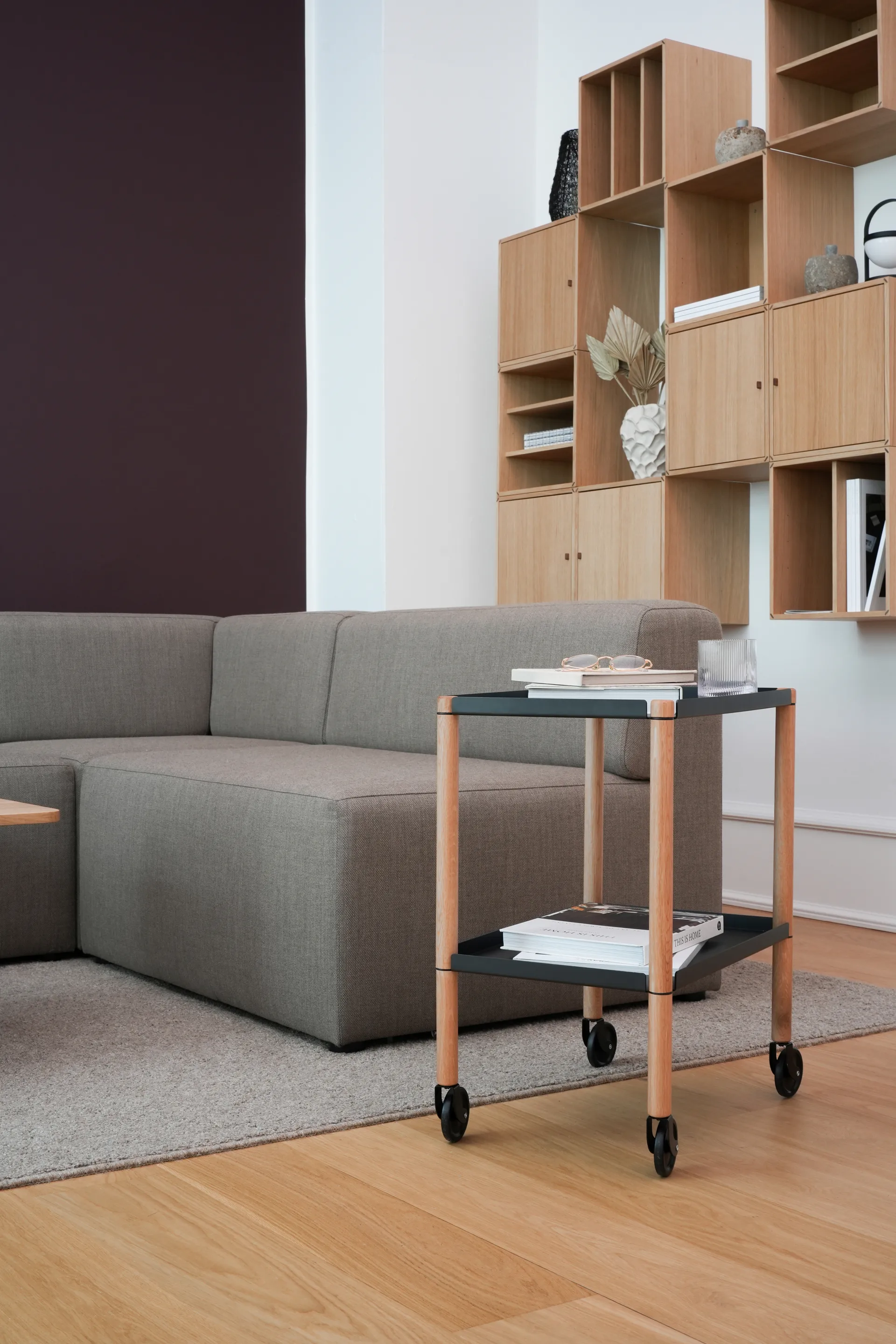 Connect 桌子, 油面橡木_黑色金属 Andersen Furniture