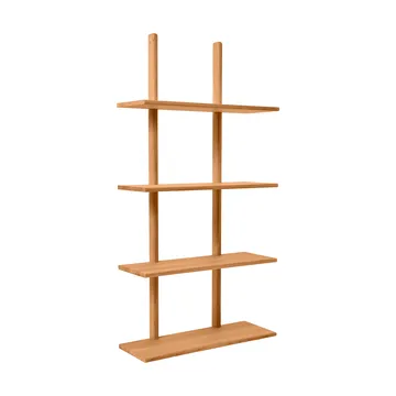 Essence 墙面置物架 - 天然涂油橡木_70x25x140cm - Andersen Furniture