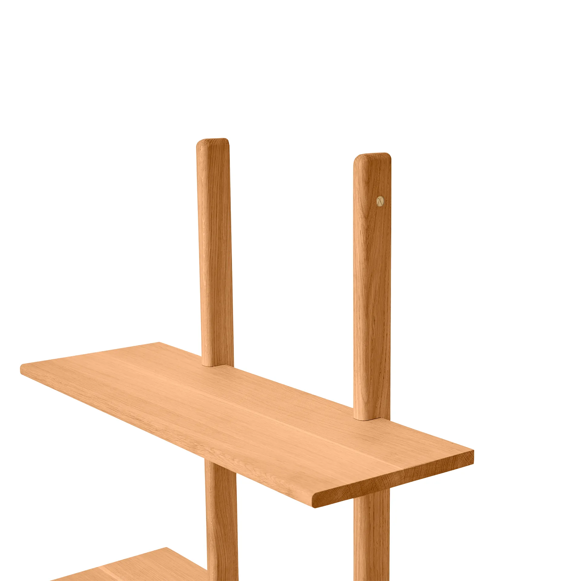 Essence 墙面置物架, 天然涂油橡木_70x25x140cm Andersen Furniture