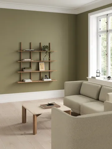 Essence 墙面置物架 - 天然涂油橡木_70x25x140cm - Andersen Furniture