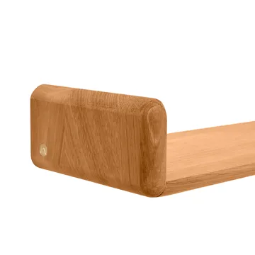 Level 墙面置物架 - 天然涂油橡木_55x18x9cm - Andersen Furniture