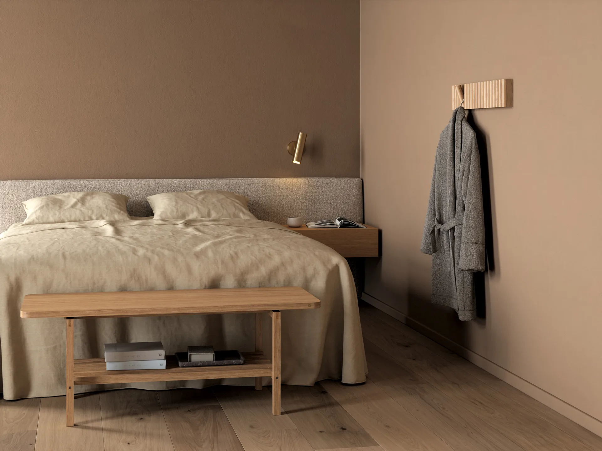 Mono 衣帽架 59cm, 橡木 Andersen Furniture