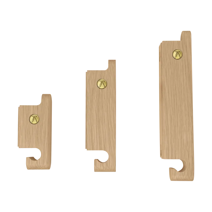 Multi Hooks 挂钩套装 3件装 - 橡木 - Andersen Furniture