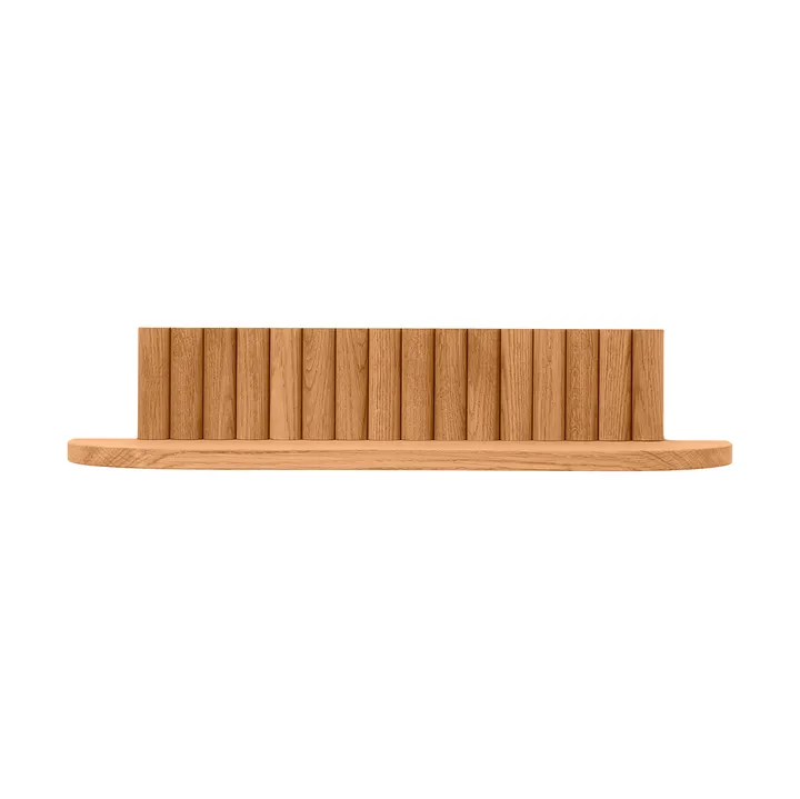 Pillar 墙面置物架 - 天然涂油橡木_60x15x12cm - Andersen Furniture