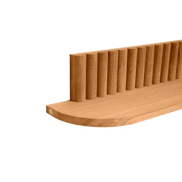 Pillar 墙面置物架 - 天然涂油橡木_78x15x12cm - Andersen Furniture