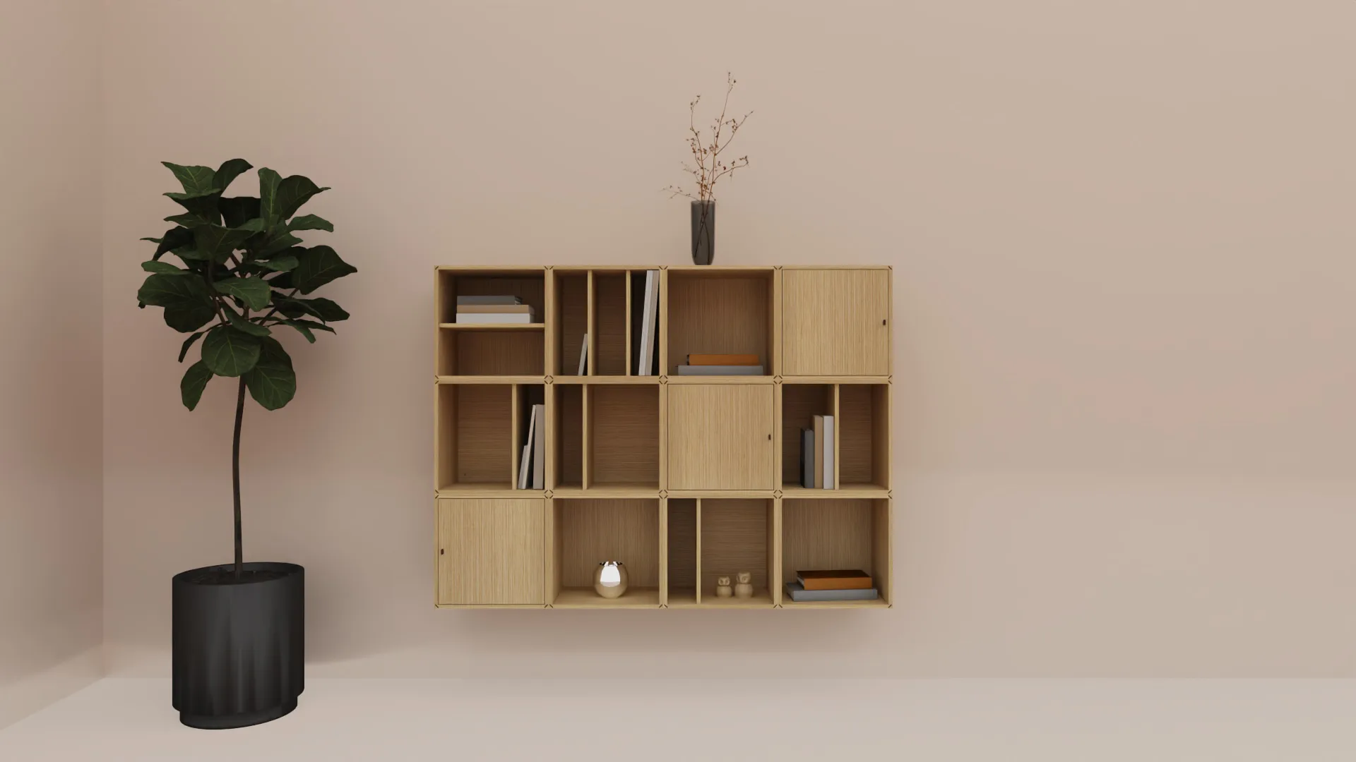S10 Signature Module 无门储物柜 38x30x38cm, 橡木 Andersen Furniture