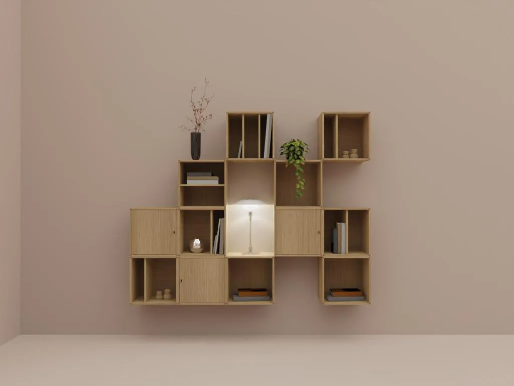 S10 Signature Module 无门储物柜 38x30x38cm, 橡木 Andersen Furniture