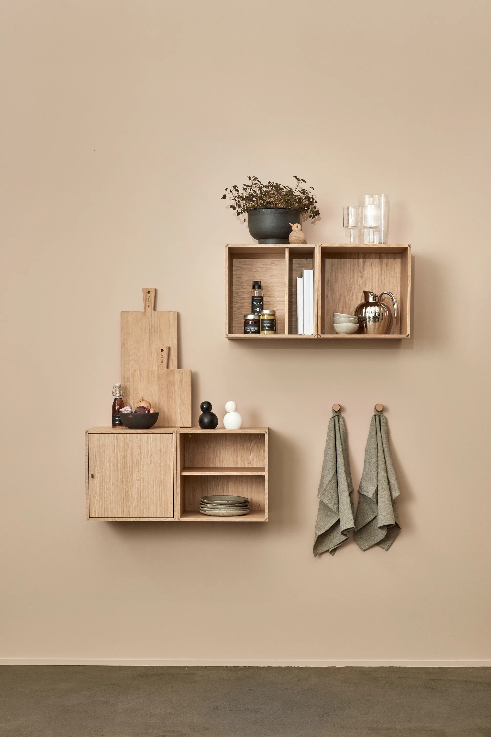 S10 Signature Module 柜子 with door 38x30x38 cm, Oak Andersen Furniture
