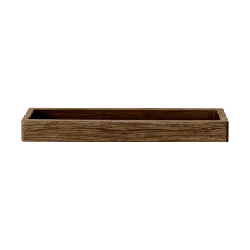 Shelf 10 墙面置物架 32cm - 深色染色哑光漆白蜡木 - Andersen Furniture