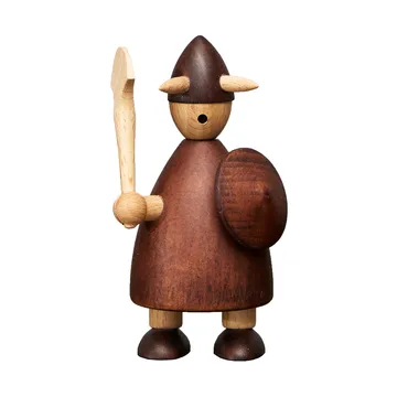 The vikings of Denmark wooden figure 中 - Stained beech - Andersen Furniture