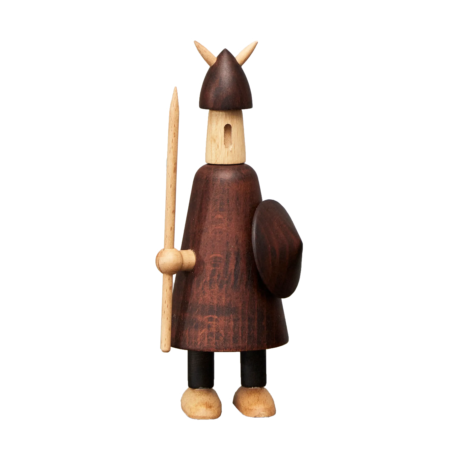 The vikings of Denmark wooden figure 大, Stained beech Andersen Furniture