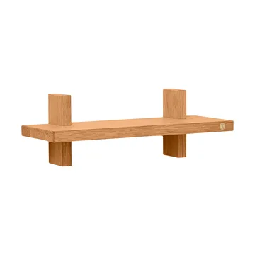 Treat 单层墙面置物架 - 天然涂油橡木_34×12×11.2cm - Andersen Furniture