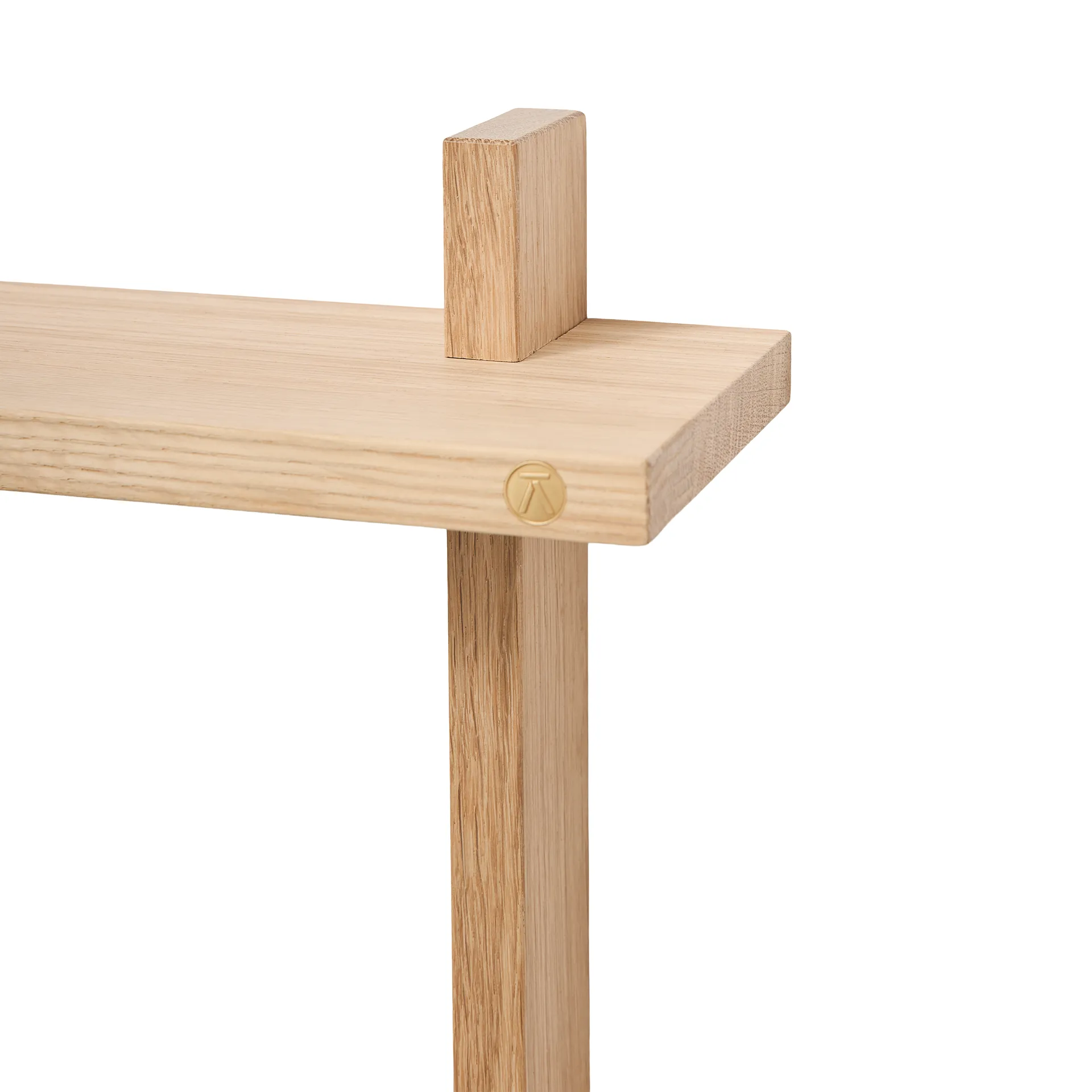 Treat 双层墙面置物架, 橡木色_34x12x34cm Andersen Furniture