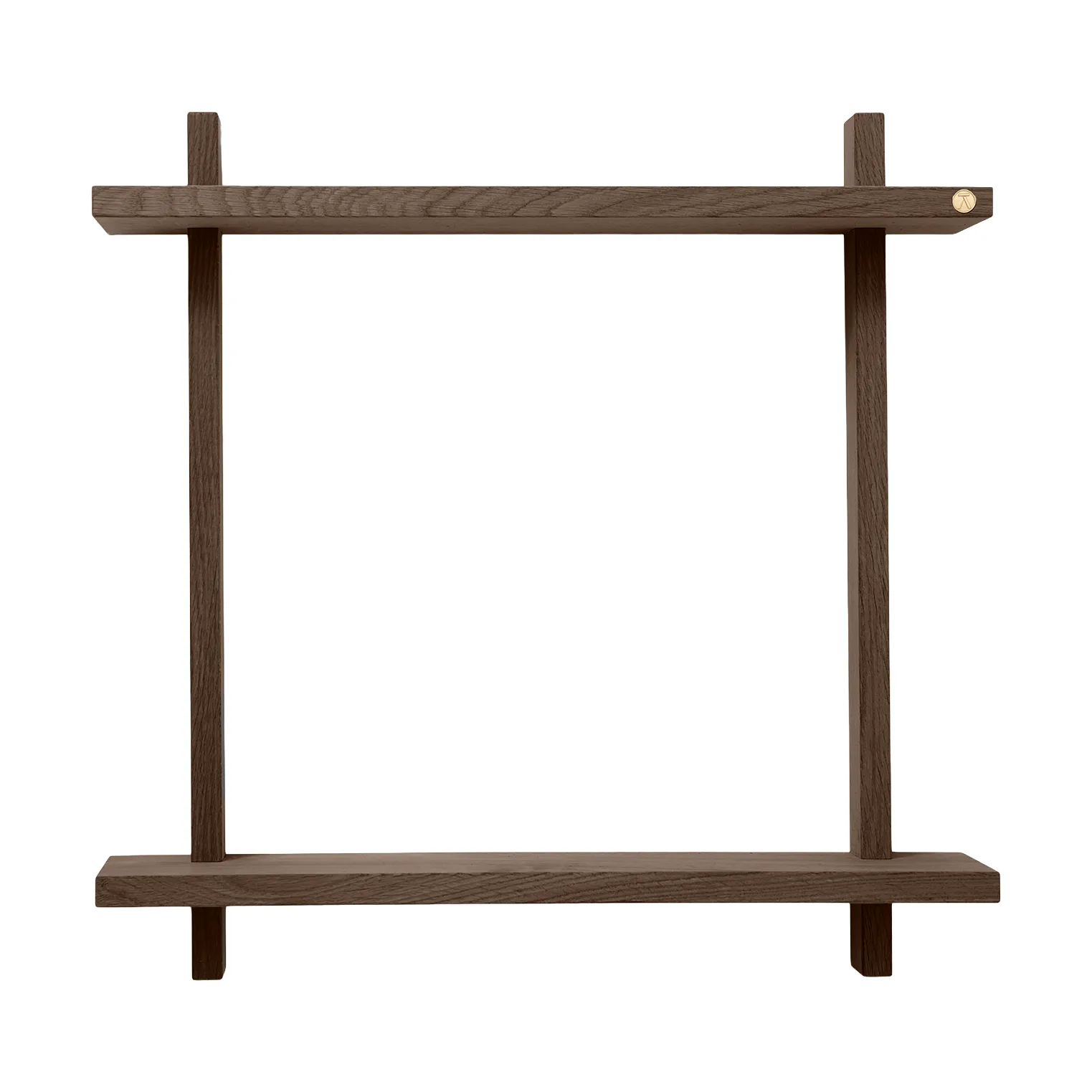 Treat 双层墙面置物架, 烟熏涂油橡木_50x12x50cm Andersen Furniture