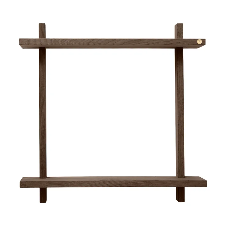 Treat 双层墙面置物架 - 烟熏涂油橡木_50x12x50cm - Andersen Furniture