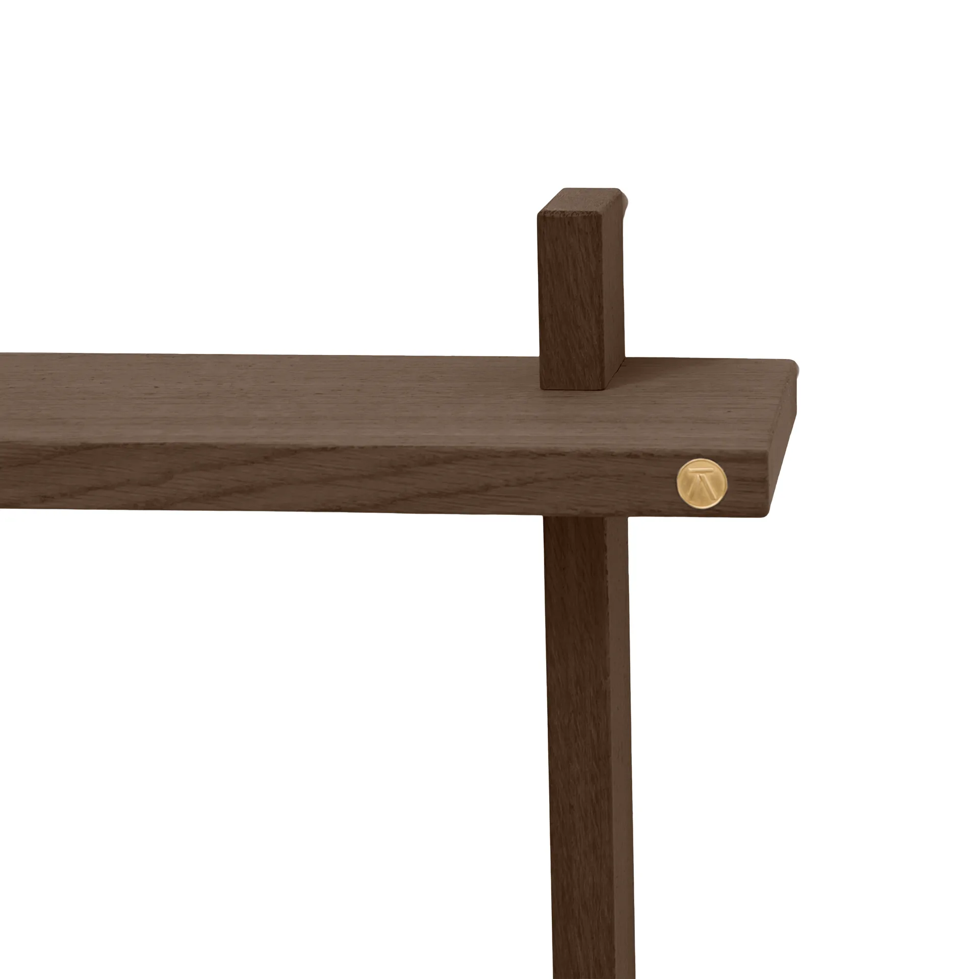 Treat 双层墙面置物架, 烟熏涂油橡木_50x12x50cm Andersen Furniture